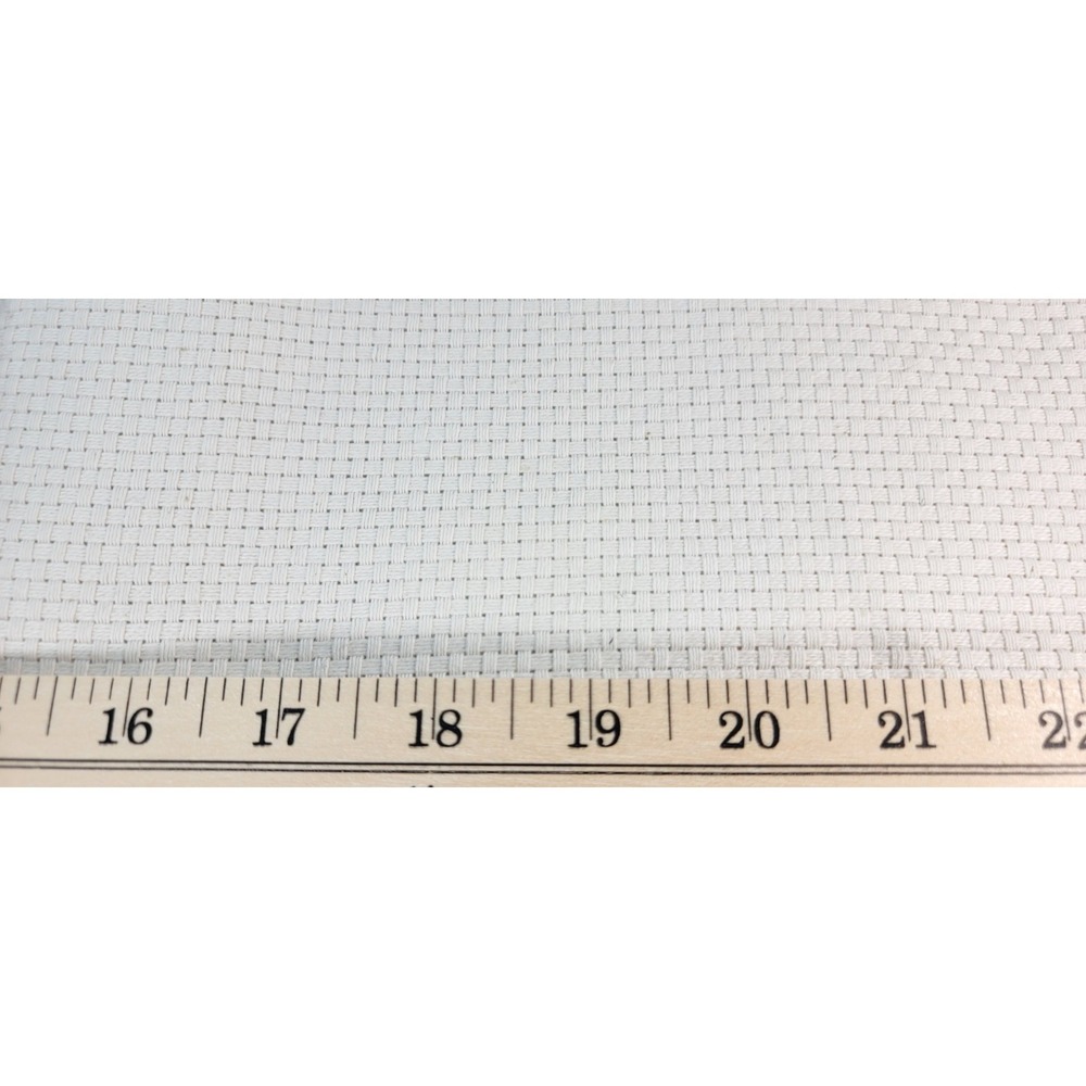 Monks Cloth Fabric 100% Cotton 4x4 Weave/8 Or 9 Count Natural Unwashed 2.5 Yd - Picture 3 of 10